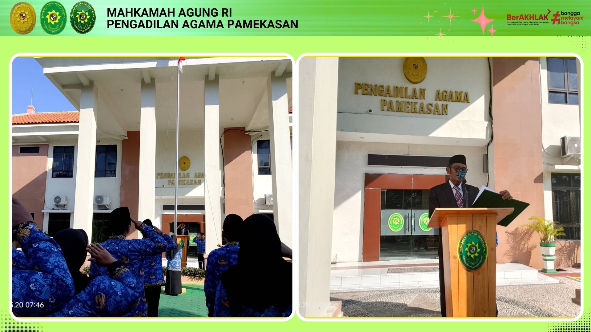 Semangat Kebangkitan Nasional. Pengadilan Agama Pamekasan Gelar Upacara Peringatan Hari Kebangkitan Nasional 2026